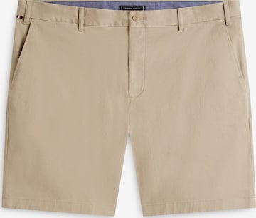 Regular Pantalon chino 'Denton' Tommy Hilfiger Big & Tall en beige : devant