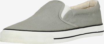 Ethletic Slip-Ons in Grey: front