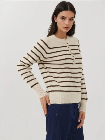 Hiccup Trui in Beige