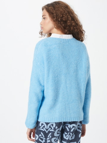 Zwillingsherz Sweater 'Fiona' in Blue