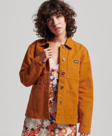 Superdry Between-Season Jacket in Brown: front