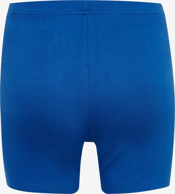 Hummel Skinny Sportunterhose in Blau