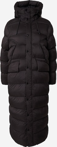 G-STAR Pitkä talvitakki 'Whistler' värissä musta: etupuoli