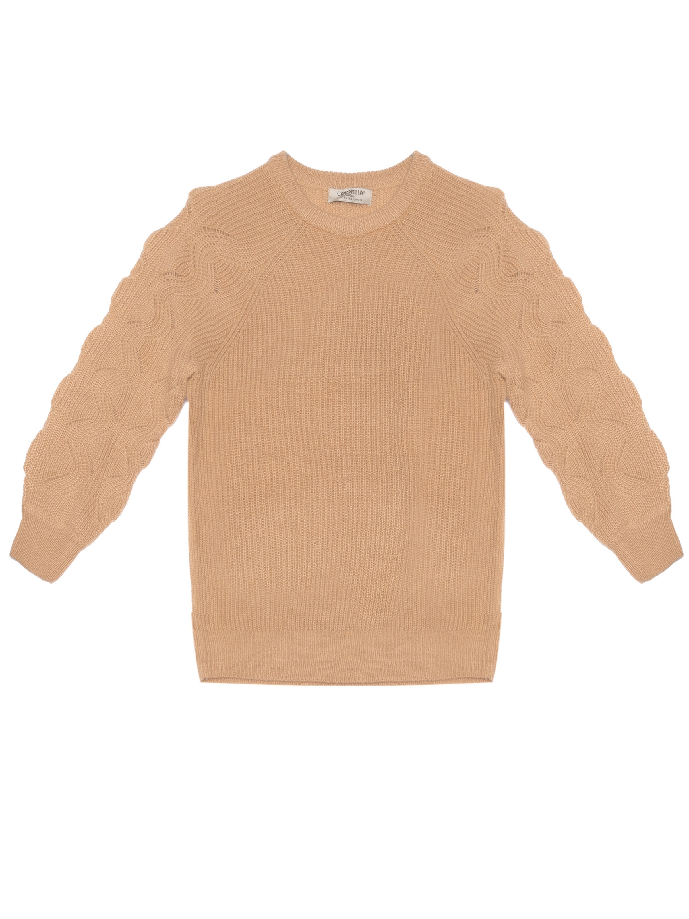 Pullover 'Marilu' di Camomilla Italia in beige: frontale