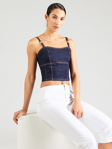 Haut 'Zelda' GUESS en bleu : devant