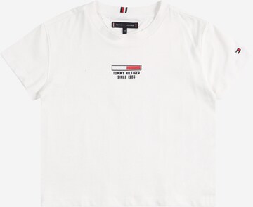 Maglietta di TOMMY HILFIGER in bianco: frontale