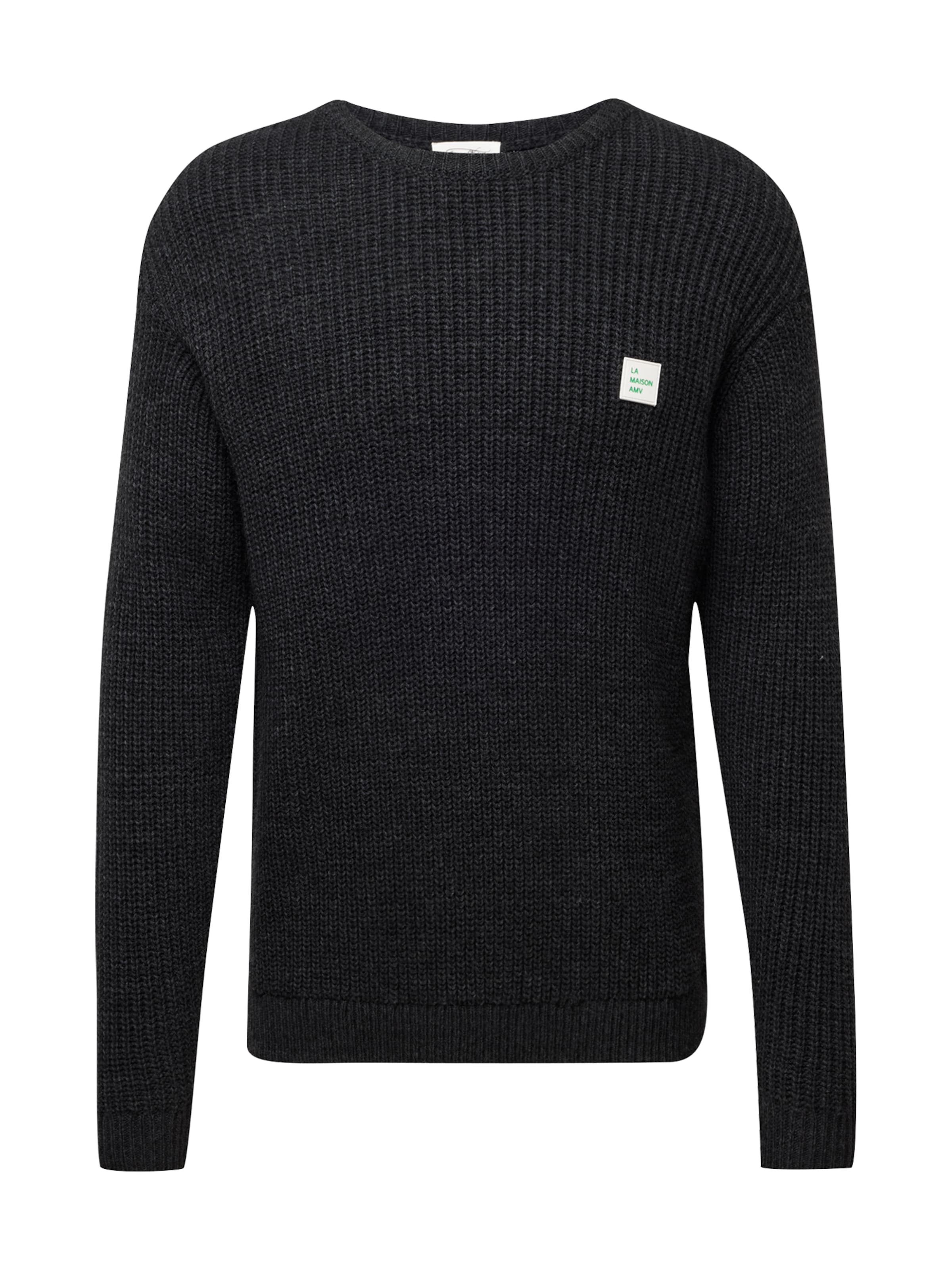 AMERICAN VINTAGE Πουλόβερ 'CRASHWAY' σε γκρι: μπροστά