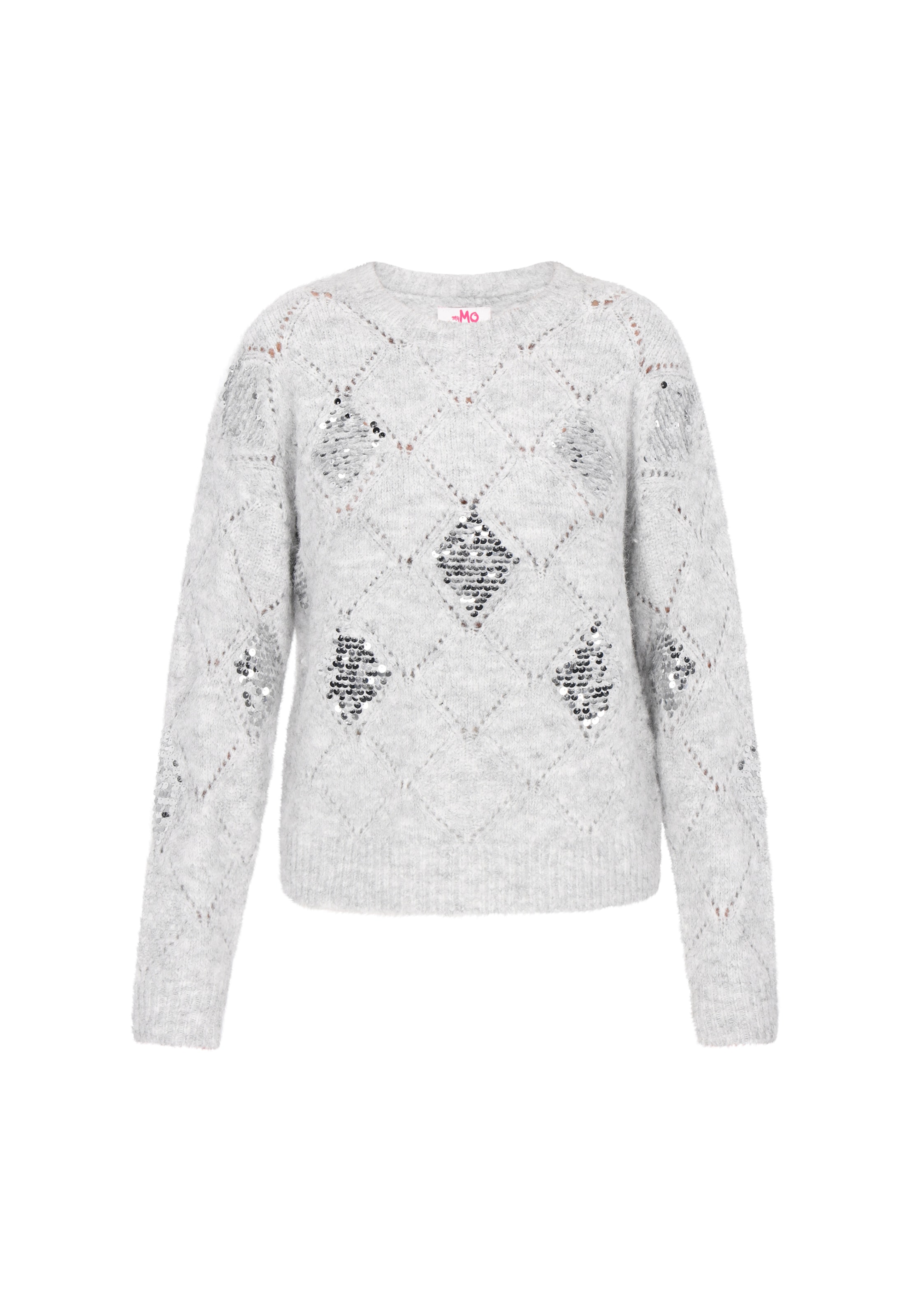 Pull-over MYMO en gris : devant