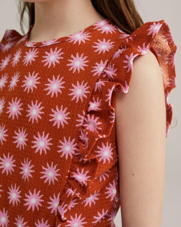 Ensemble WE Fashion en orange