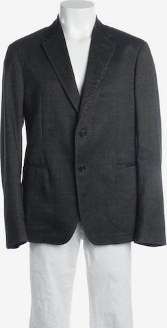 ARMANI Suit Jacket in M-L in Grey: front