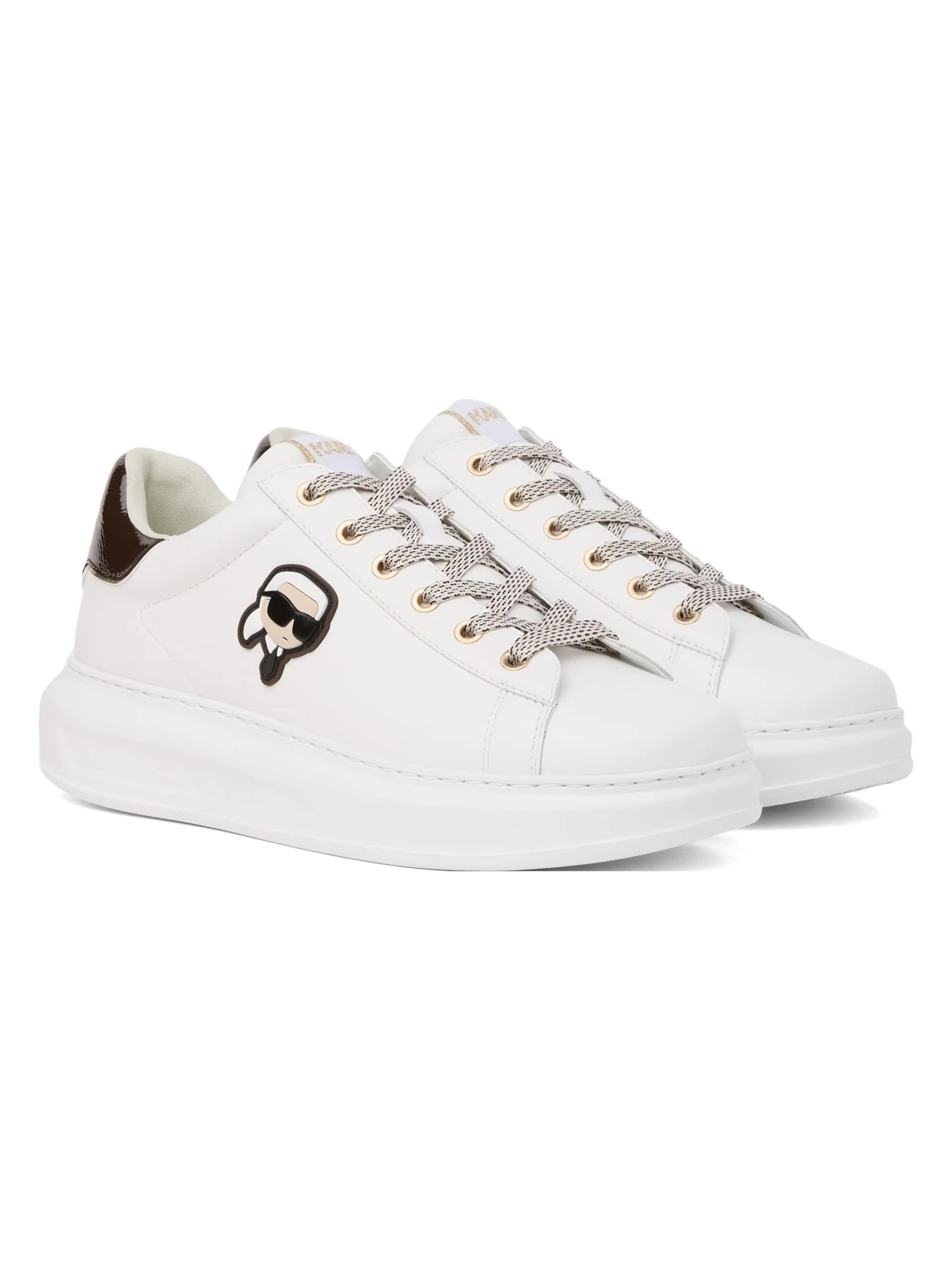Karl Lagerfeld Platform trainers 'Ikon NFT Kapri' in White