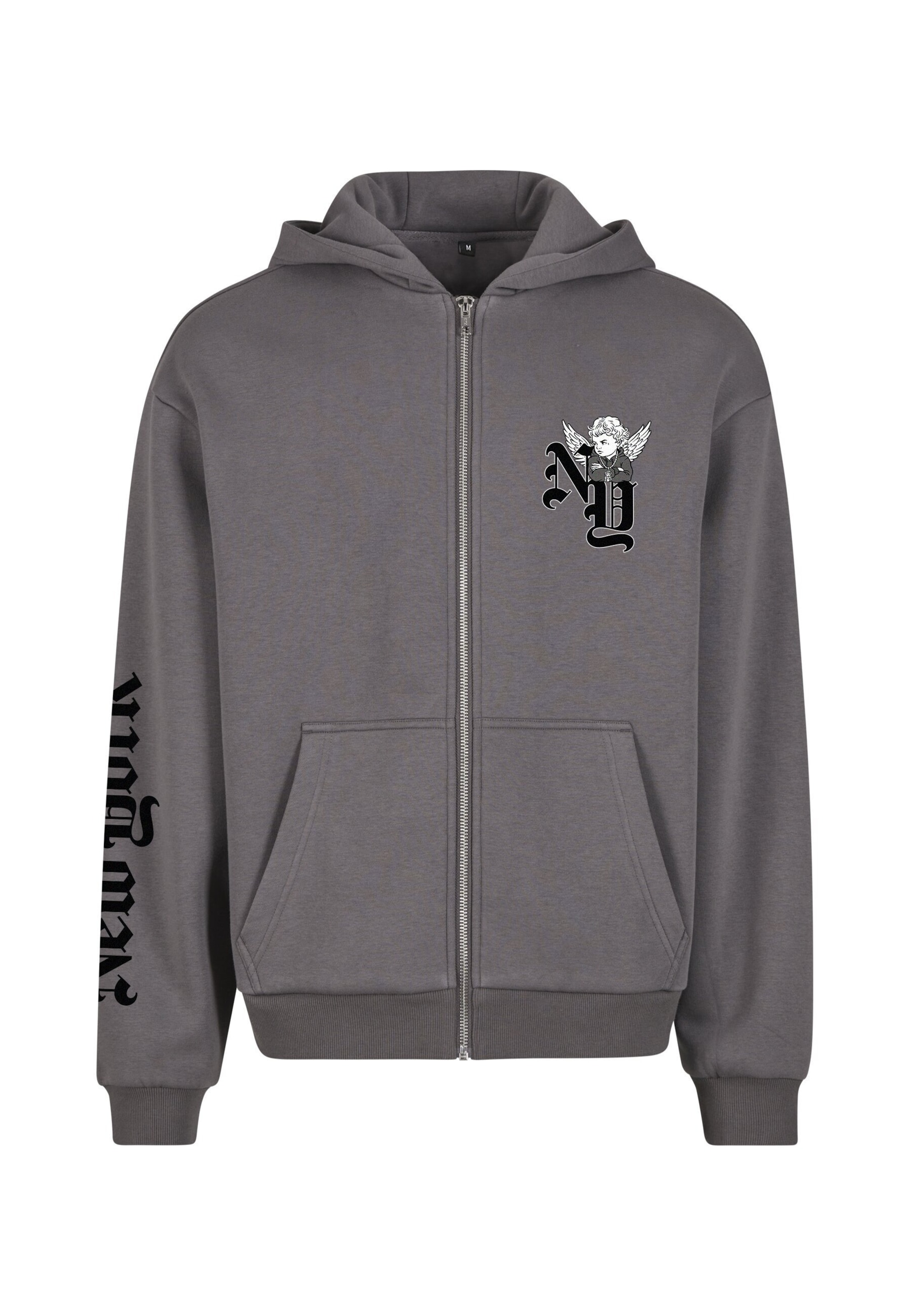 Mister Tee Sweatvest in Grijs: voorkant
