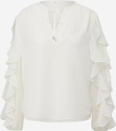 s.Oliver BLACK LABEL Bluse i creme, Produktvisning