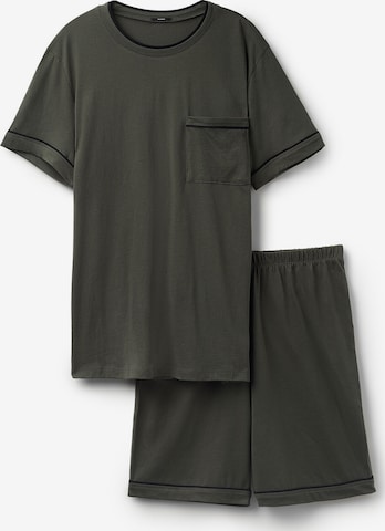 Tezenis Short Pajamas in Green: front