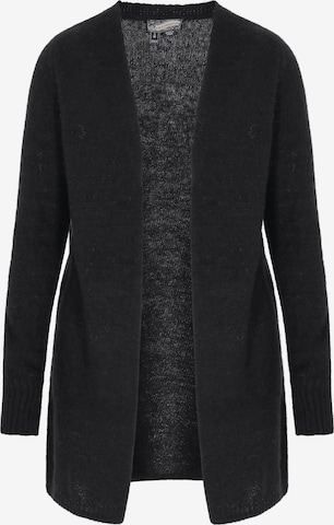 Cardigan DreiMaster Vintage en noir : devant