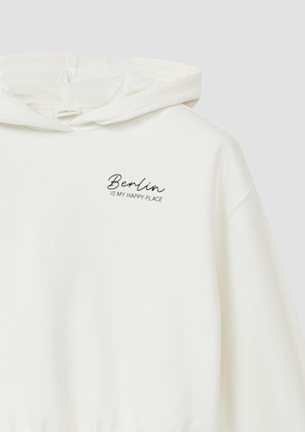 s.Oliver Sweatshirt in Beige