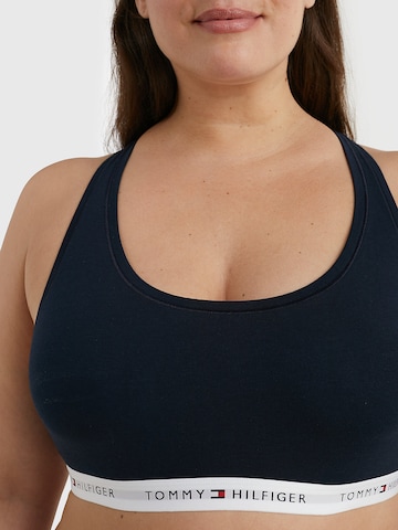 Bustier Soutien-gorge 'Icons' Tommy Hilfiger Underwear Plus en bleu