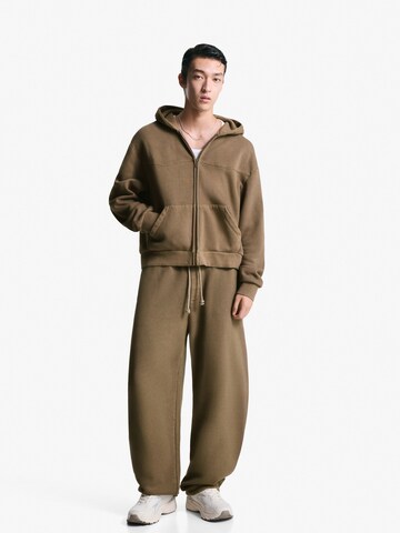 Bershka Collegetakki värissä ruskea