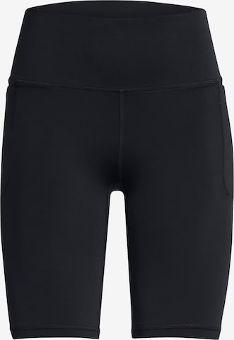 UNDER ARMOUR Skinny Workout Pants ' Meridian 10 ' in Black: front
