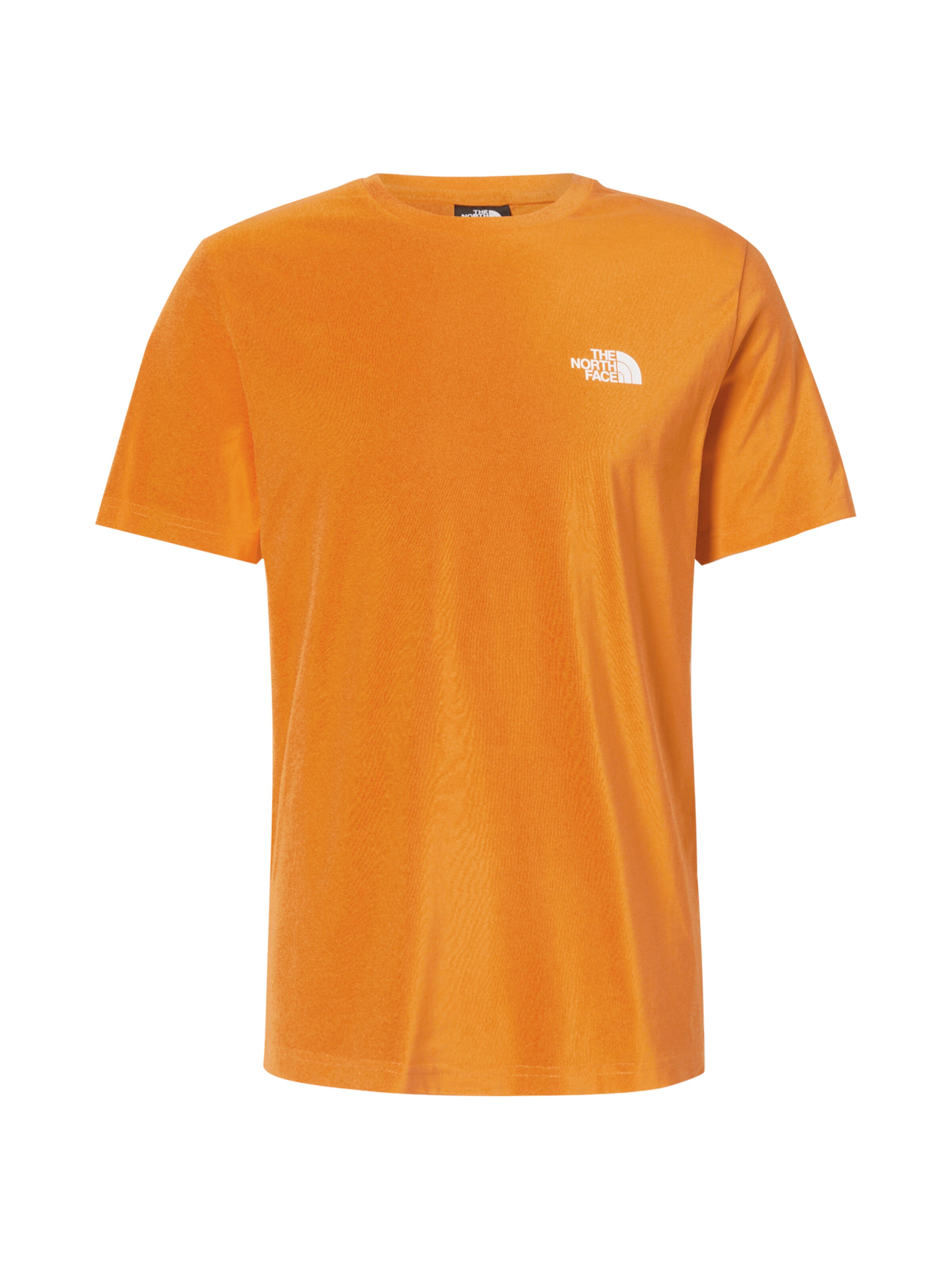 Tricou 'SIMPLE DOME' de la THE NORTH FACE pe portocaliu: față