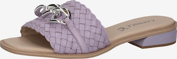 CAPRICE Mules in Pink: front