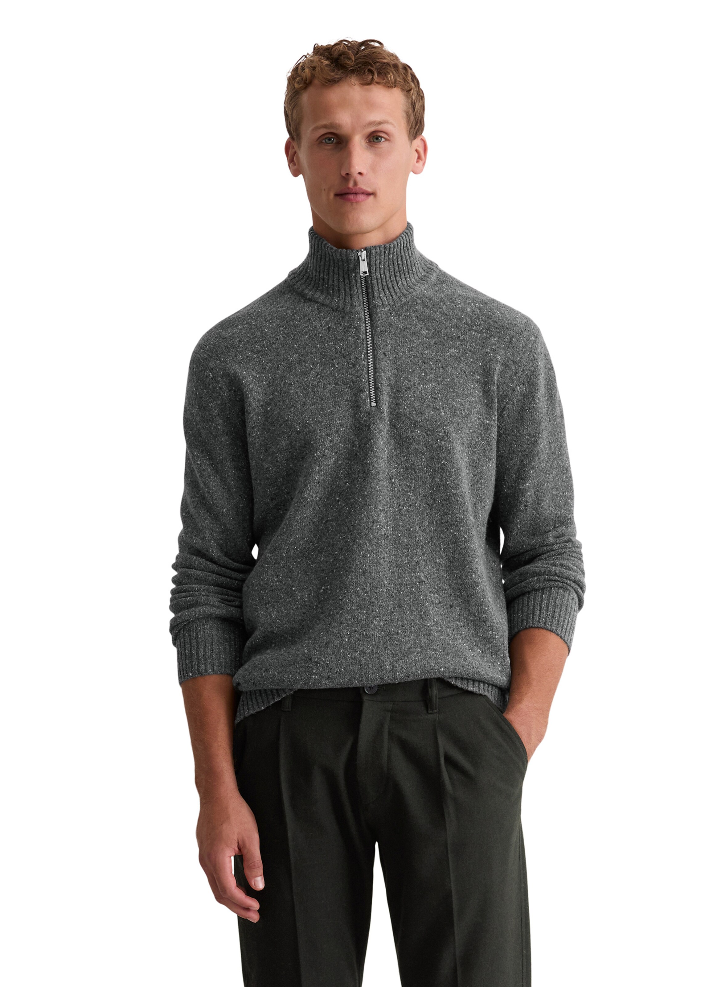 Marc O'Polo Pullover in Grau: Vorderseite