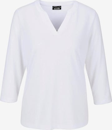 T-shirt Goldner en blanc : devant