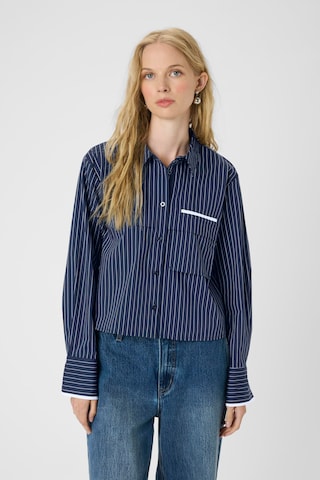 KAREN BY SIMONSEN Blouse 'Amy' in Blue: front