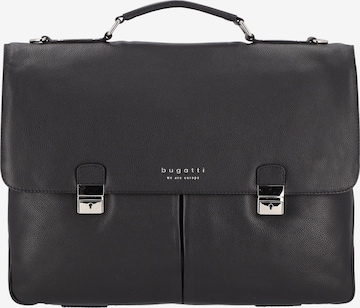 bugatti Document Bag 'Valencia' in Grey: front