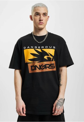 T-Shirt 'Leuz' Dangerous DNGRS en noir : devant