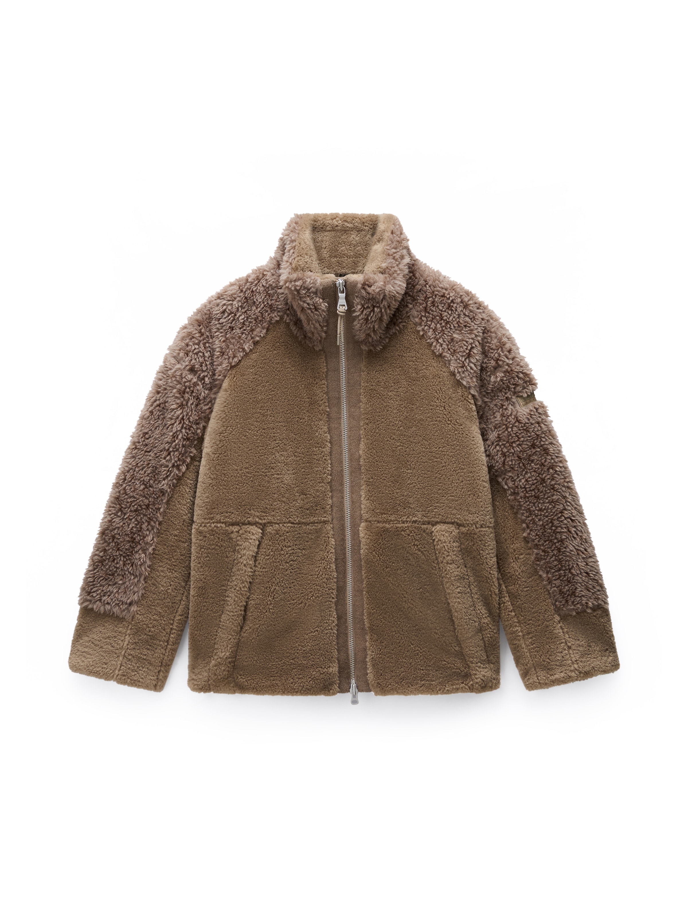 NAPAPIJRI Φθινοπωρινό και ανοιξιάτικο μπουφάν 'FALKNER' σε μπεζ: μπροστά