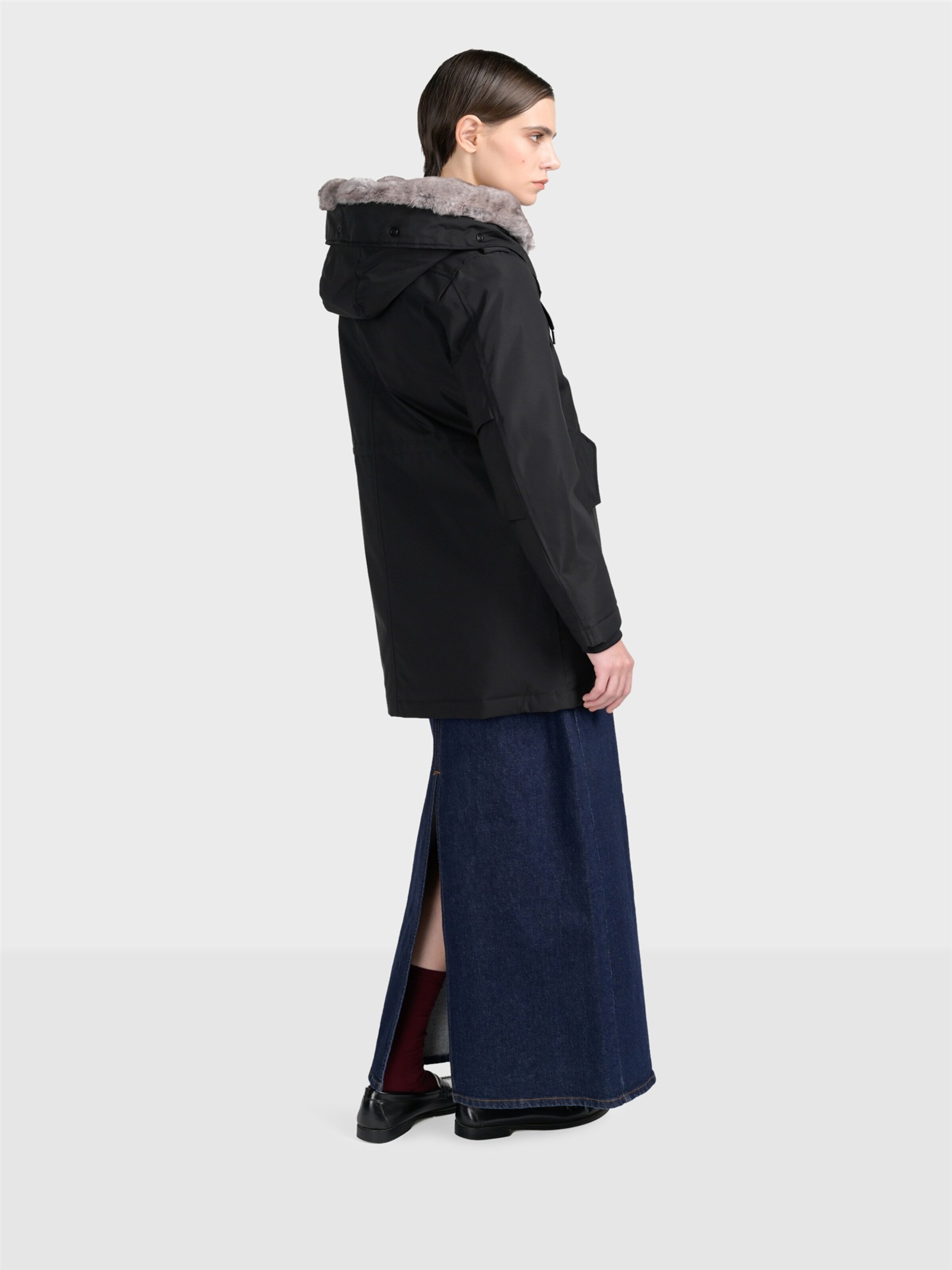 Canadian Classics Winter jacket 'Lanigan' in Black: front