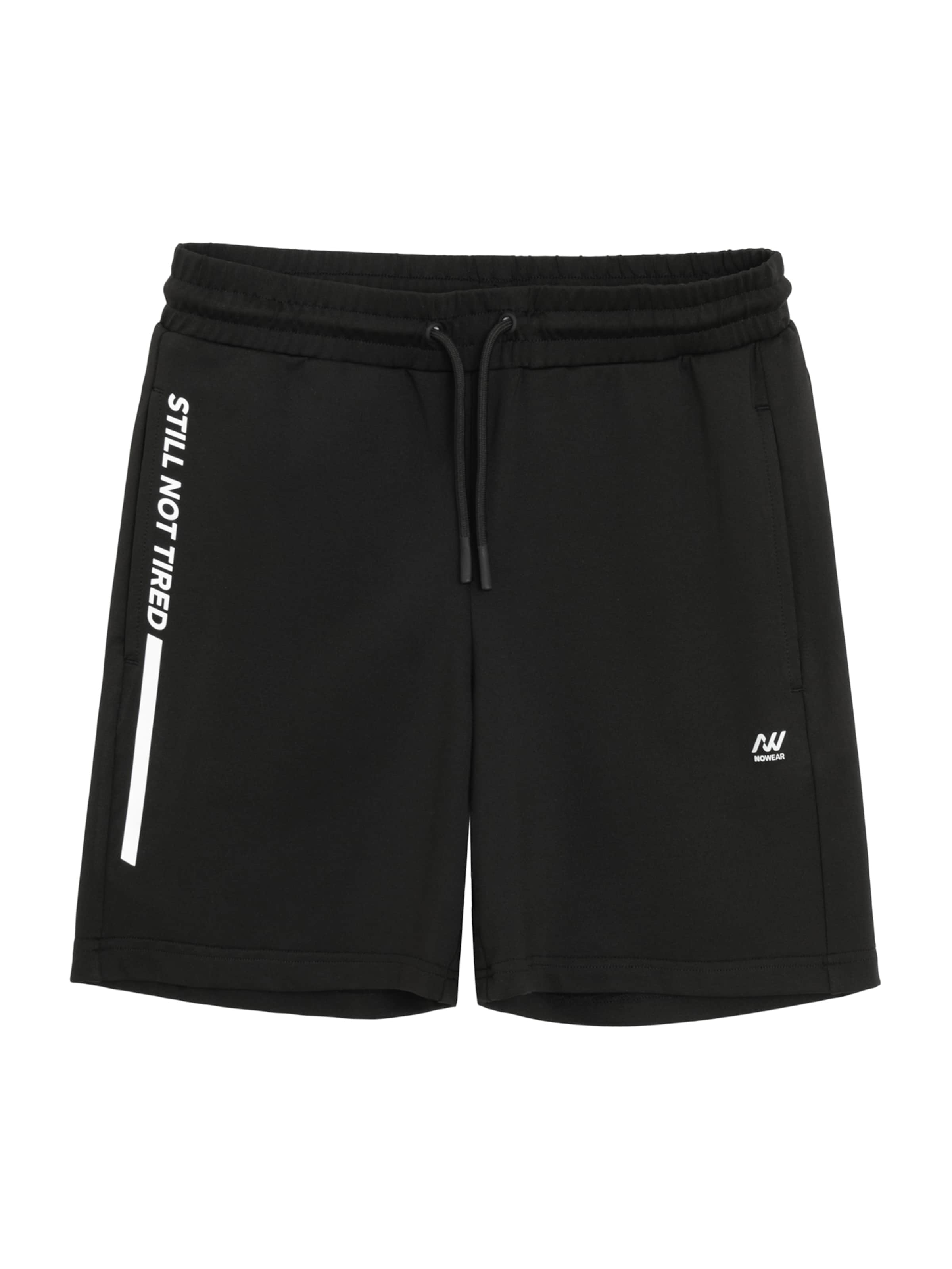 melns NoWear Standarta Bikses: no priekšpuses
