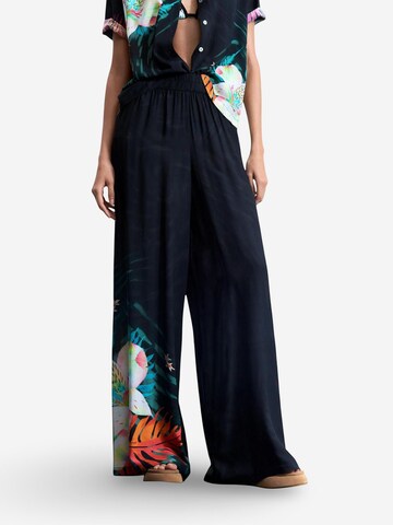 Wide leg Pantaloni 'PANT_SWIM-DAIKIRI 26SWPW52' di Desigual in nero: frontale