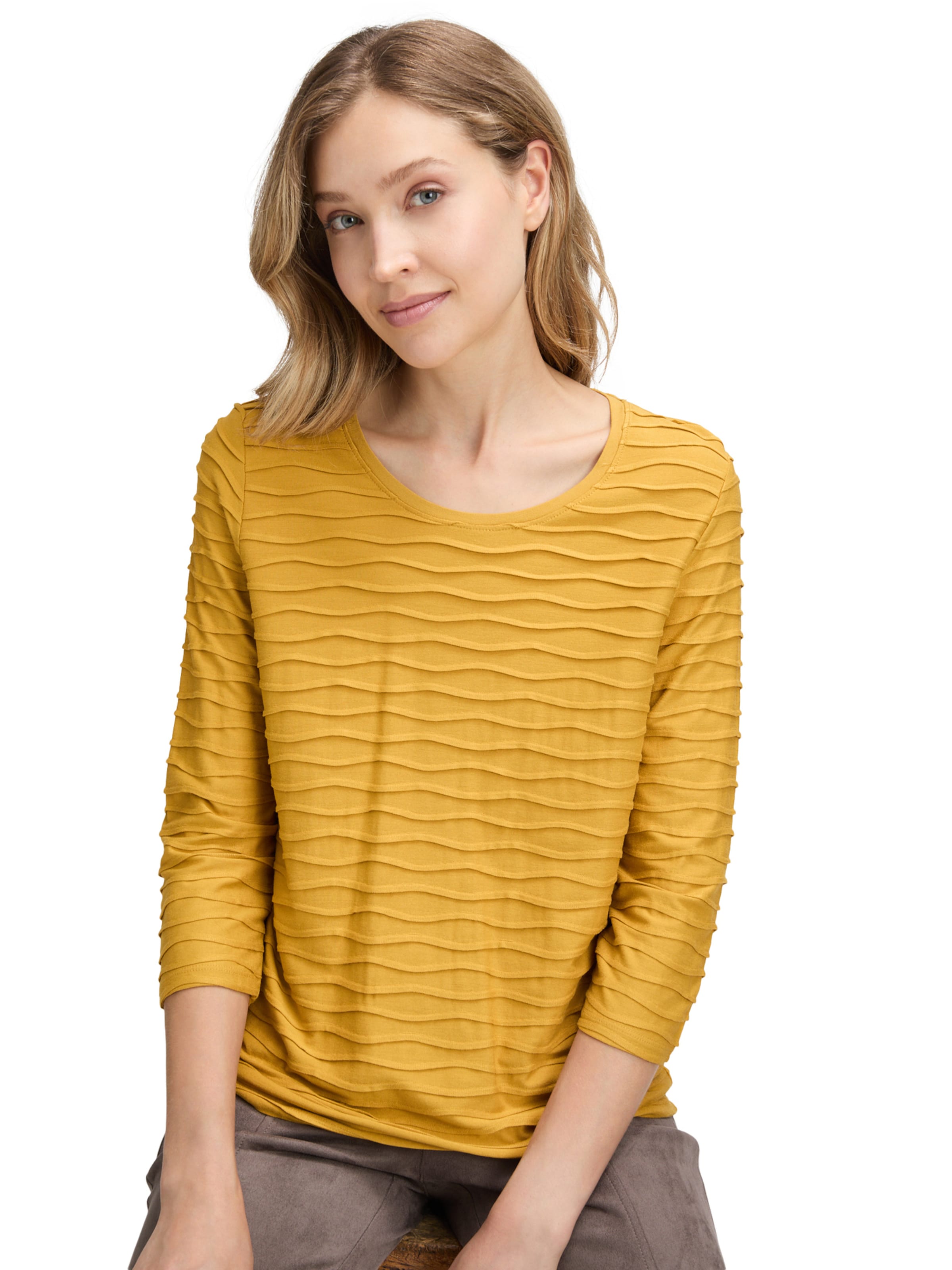 T-shirt Betty Barclay en jaune