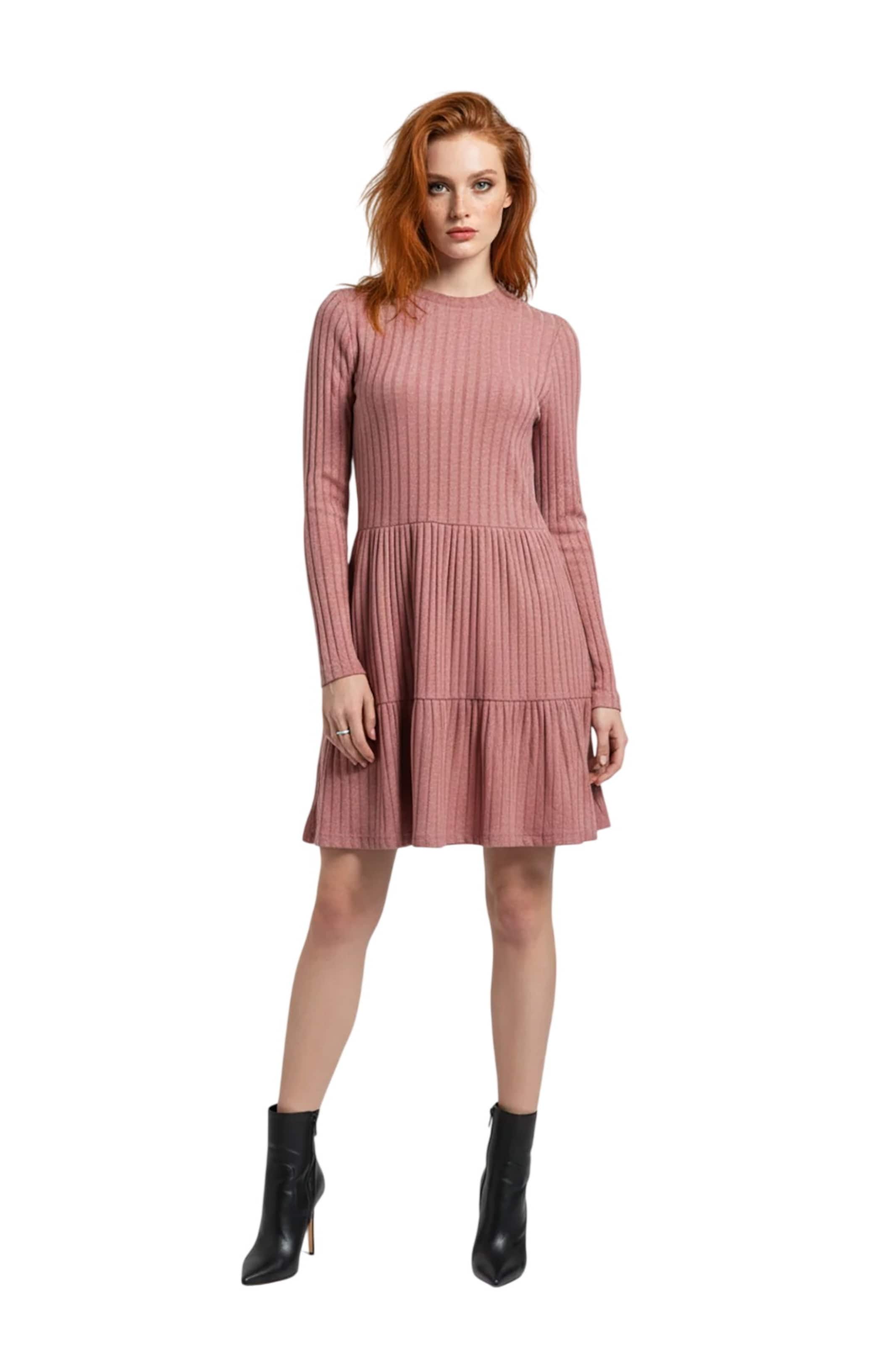 Alexa Dash Kleid in Pink: Vorderseite