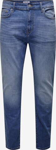 Only & Sons Jeans 'ROPE' in Blauw: voorkant