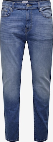 Only & Sons Jeans 'ROPE' in Blauw: voorkant