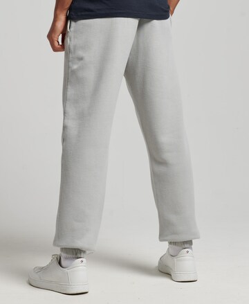 Superdry Tapered Workout Pants 'Mark' in Grey