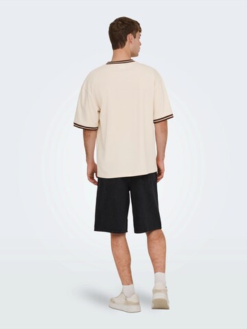 Only & Sons Loosefit Shorts 'ONSREMI' in Schwarz