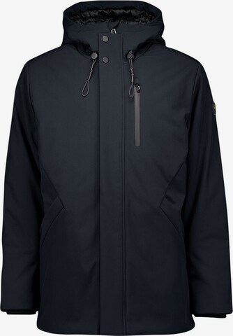 No Excess Performance Jacket in Blue: front