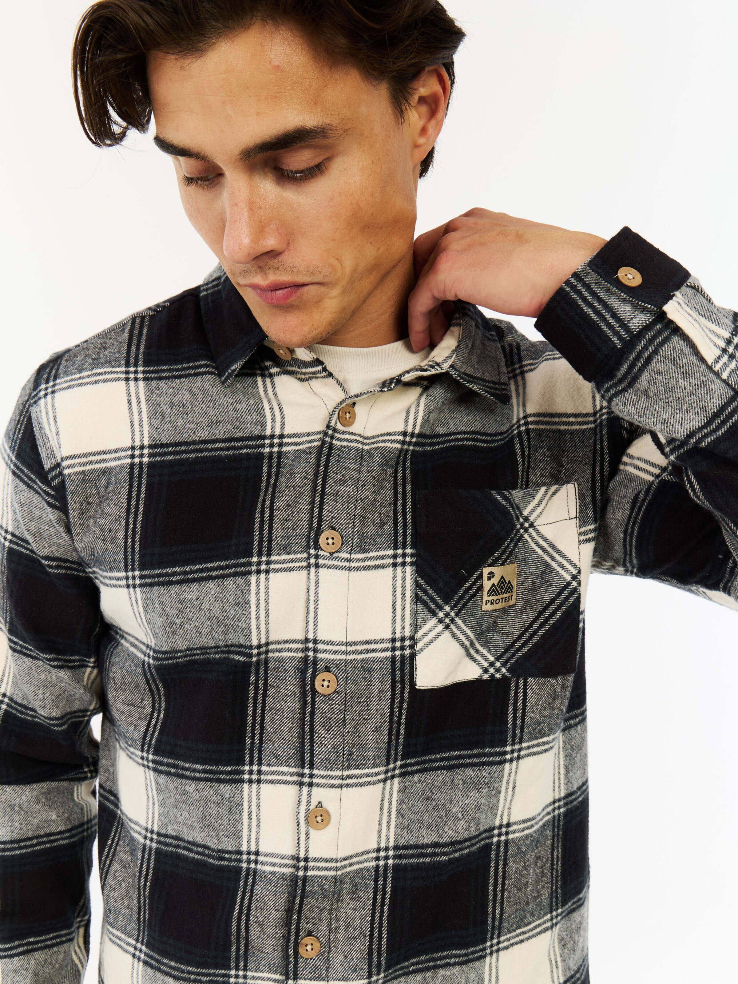 Chemise fonctionnelle 'PRTLunder' PROTEST en noir