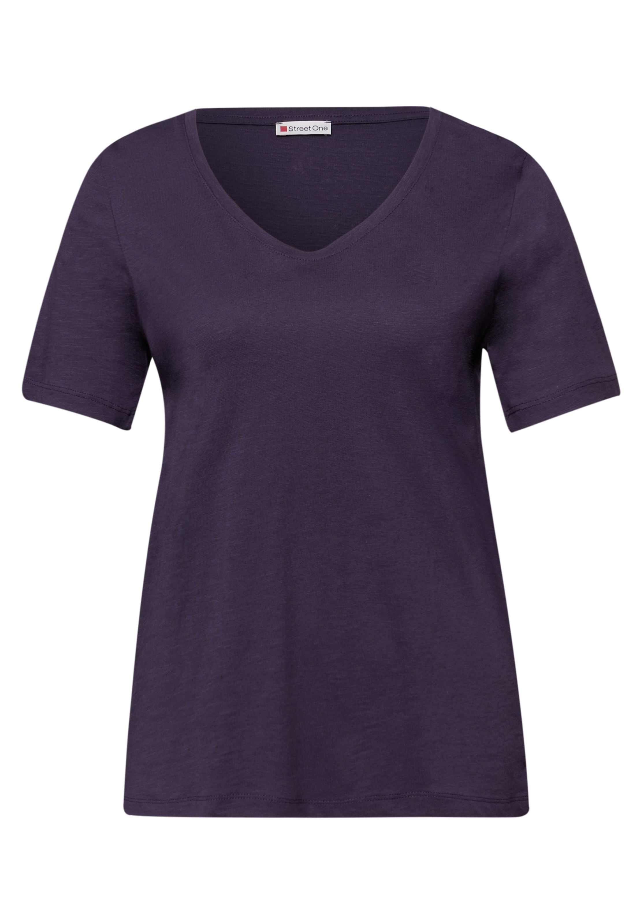 STREET ONE Shirt in Purple: front