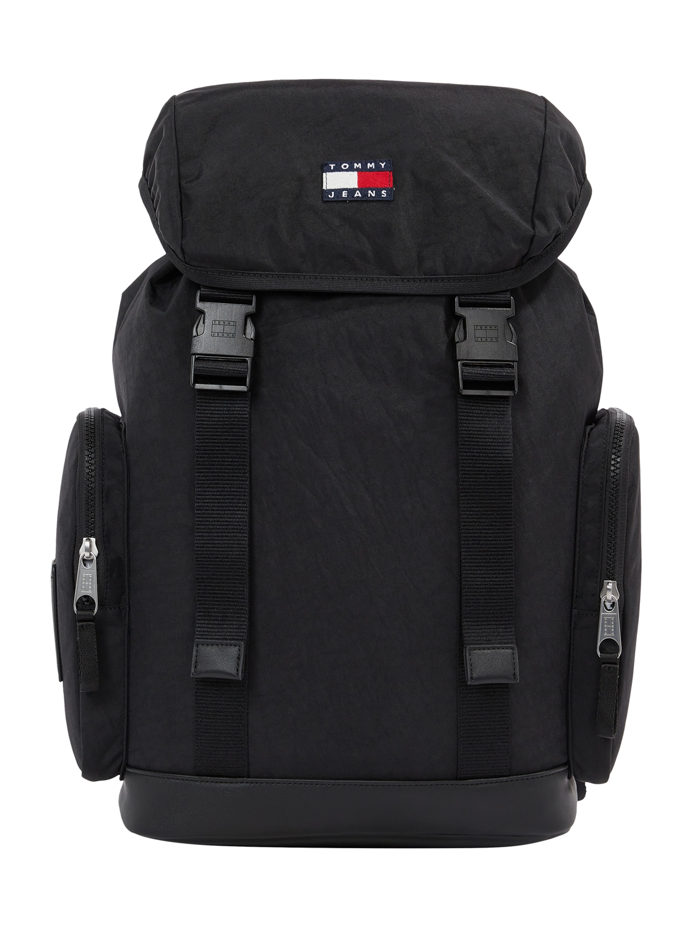 Sac à dos Tommy Jeans en noir : devant