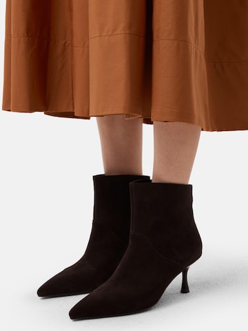 L37 HANDMADE SHOES Enkellaarsje 'SUPERLUMINAL' in Bruin