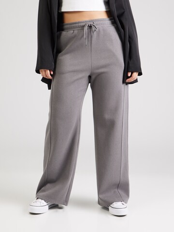 Noisy May Curve Loose fit Trousers 'NMALDEN' in Grey: front