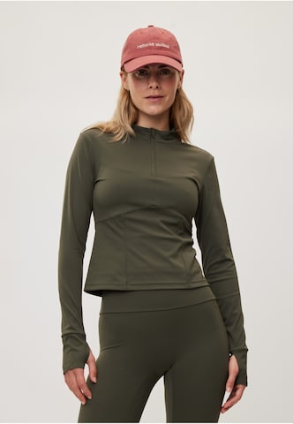 rethinkit studios Functioneel shirt in Groen: voorkant
