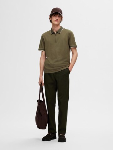 SELECTED HOMME Shirt 'SLHFIGO' in Green