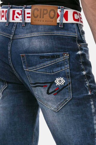 CIPO & BAXX Slimfit Jeans in Blauw