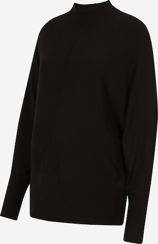 Dorothy Perkins Maternity Sweater in Black: front